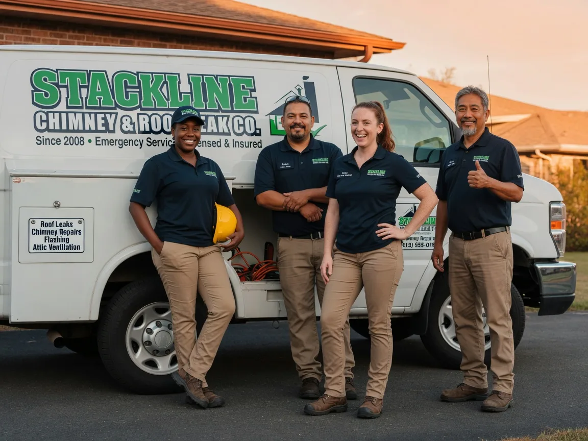 Chimney flashing repair company in Irvington, VA